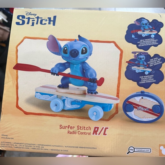 Disney Stitch Surfer R/C Toy - Blue and Red - Picture 2 of 2